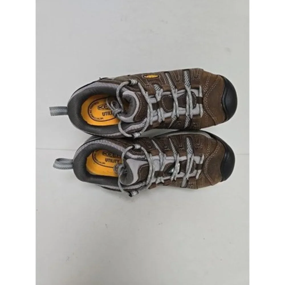 KEEN Women's Flint II Steel Toe Casual Work Shoes Cascade/Brown Size 7M - Picture 11 of 12